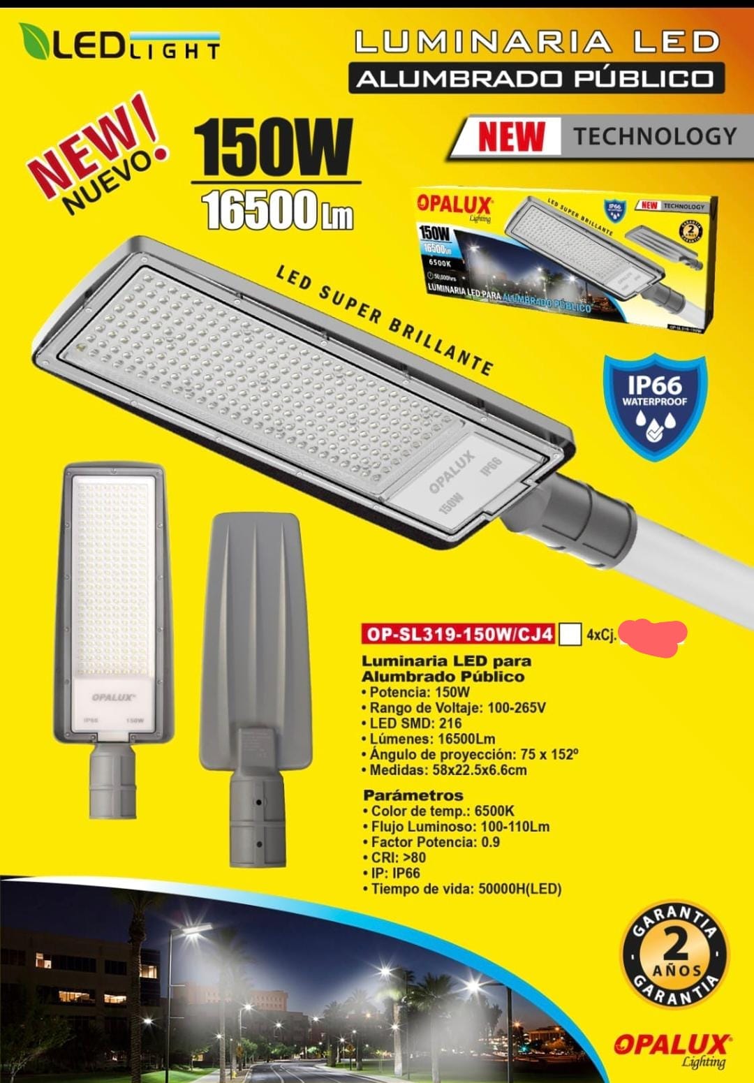 Pastoral de 150w opalux